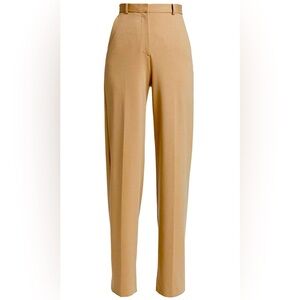 Halston Camel Andy Wide Leg Pant